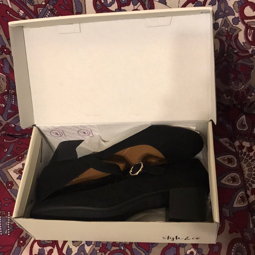Black heels